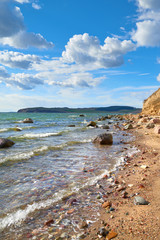 Beautiful island Rugen in Northern Germany, seaside