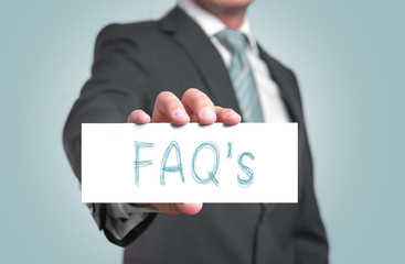 FAQ's (frequently asked questions)