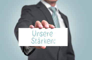 Unsere Stärken: