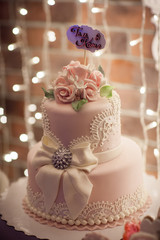 Wedding Pink Cake