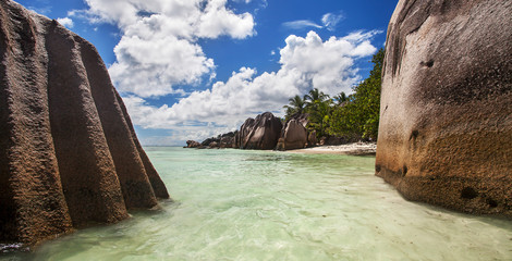 Spiaggia di Anse Source d'Argent, La Digue, Seychelles