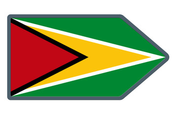 Drapeau Guyana