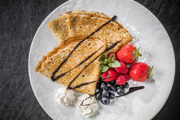 クレープ　Cake of typical crepe France