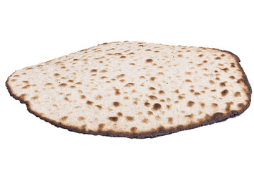 Round Matza Isolated