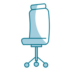 office chair isolated icon vector illustration design