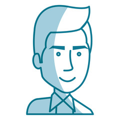 businessman avatar character icon vector illustration design