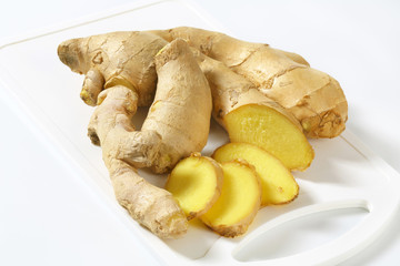 Fresh ginger root