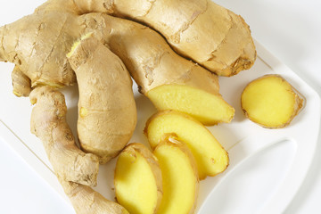 Fresh ginger root
