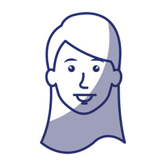 Obraz na płótnie Canvas young woman avatar character vector illustration design