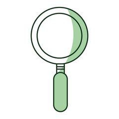 search magnifying glass icon vector illustration design