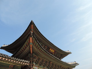 Naklejka premium Gyeongbokgung Palace, Seoul, South Korea
