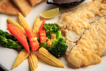 Fish Steak asian style