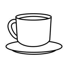 coffee cup isolated icon vector illustration design