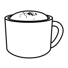 coffee cup isolated icon vector illustration design