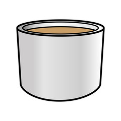 coffee cup isolated icon vector illustration design