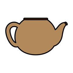 coffee teapot isolated icon vector illustration design