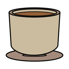 coffee cup isolated icon vector illustration design
