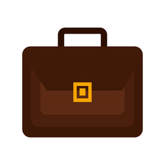 portfolio briefcase isolated icon vector illustration design