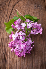 Obraz na płótnie Canvas Lilac flowers background