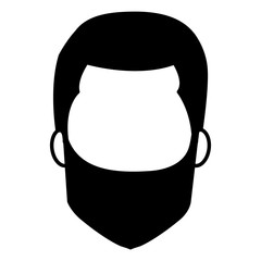 young man avatar character vector illustration design