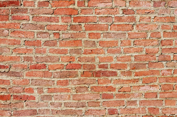 Background of old vintage brick wall