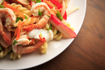 Spicy salad thai food