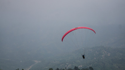 Joy of paragliding