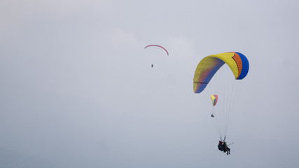 Joy of paragliding