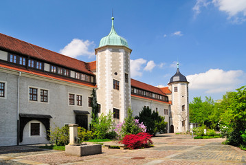 Jägerhof, Museum für Sächsische Volkskunst in Dresden, Sachsen, Deutschland, Europa - 151242316