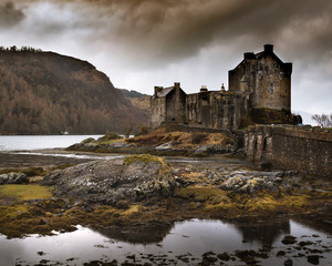 Fototapeta premium Moody Eilean