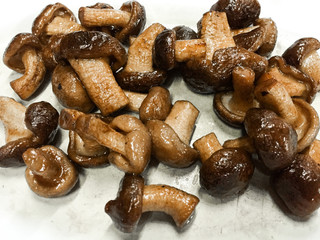 Baked Shiitake mushroom sauce