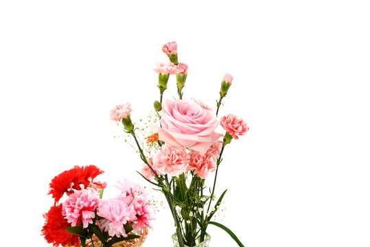 花束ギフト/　母の日などに送る花束のイメージ