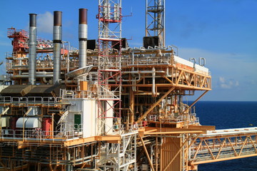 Offshore construction platform for production oil and gas,Oil and gas industry