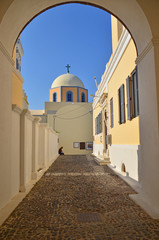 Santorini island