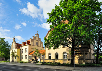 Fototapeta na wymiar Rathaus Ortsamt Blasewitz, Dresden, Sachsen, Deutschland, Europa
