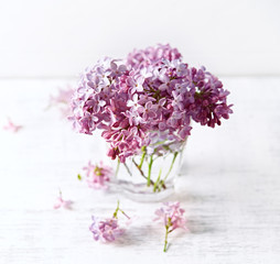 Spring Lilac in a Glass