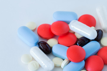 Assorted pharmaceutical medicine.