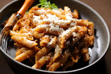 ペンネボロネーゼ　Penne bolognese