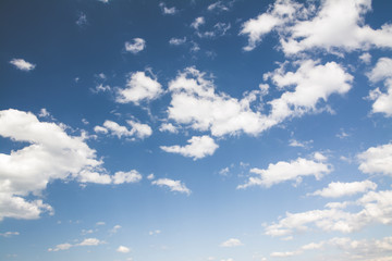 blue sky clouds