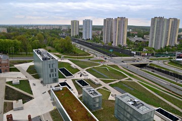 Katowice, panorama z wieży widokowej © Marta