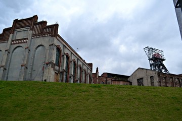 Budynki kopalniane na terenie Muzeum Slaskiego, Katowice