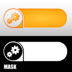  baner z ikoną w kształcie strzałki © vempireart