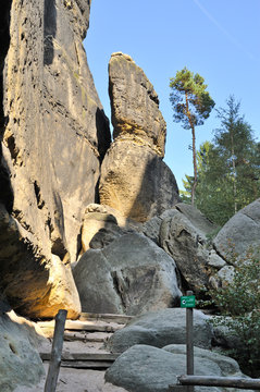 Gro&szlig;es Schrammtor, Schrammsteine, S&auml;chsische Schweiz, Sachsen, Deutschland, Europa, Nationalparkregion S&auml;chsische Schweiz, Unesco Weltnaturerbe