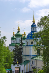Fototapeta na wymiar Vydubitsky Monastery in Kiev, Ukraine