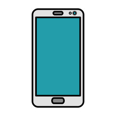 smartphone device isolated icon vector illustration design