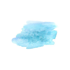 Abstract watercolor spot. Watercolor design element. Watercolor 