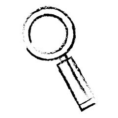 search magnifying glass icon vector illustration design