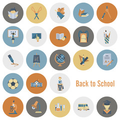 School and Education Icons