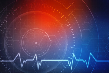 Medical abstract background