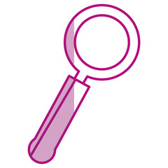 search magnifying glass icon vector illustration design